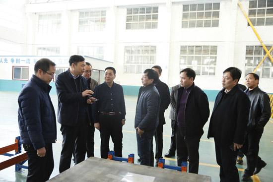 孟津县委书记黄玉国光临调研z6.com新资料项目建设运营情况