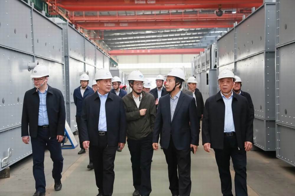 中石化洛阳（昭通）工程有限公司党委书记周成平一行专家到公司调查领导