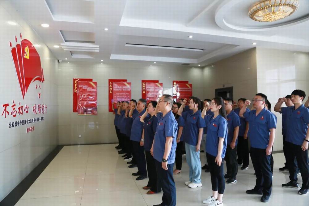 以初心敬党心，，，，，以誓言践使命