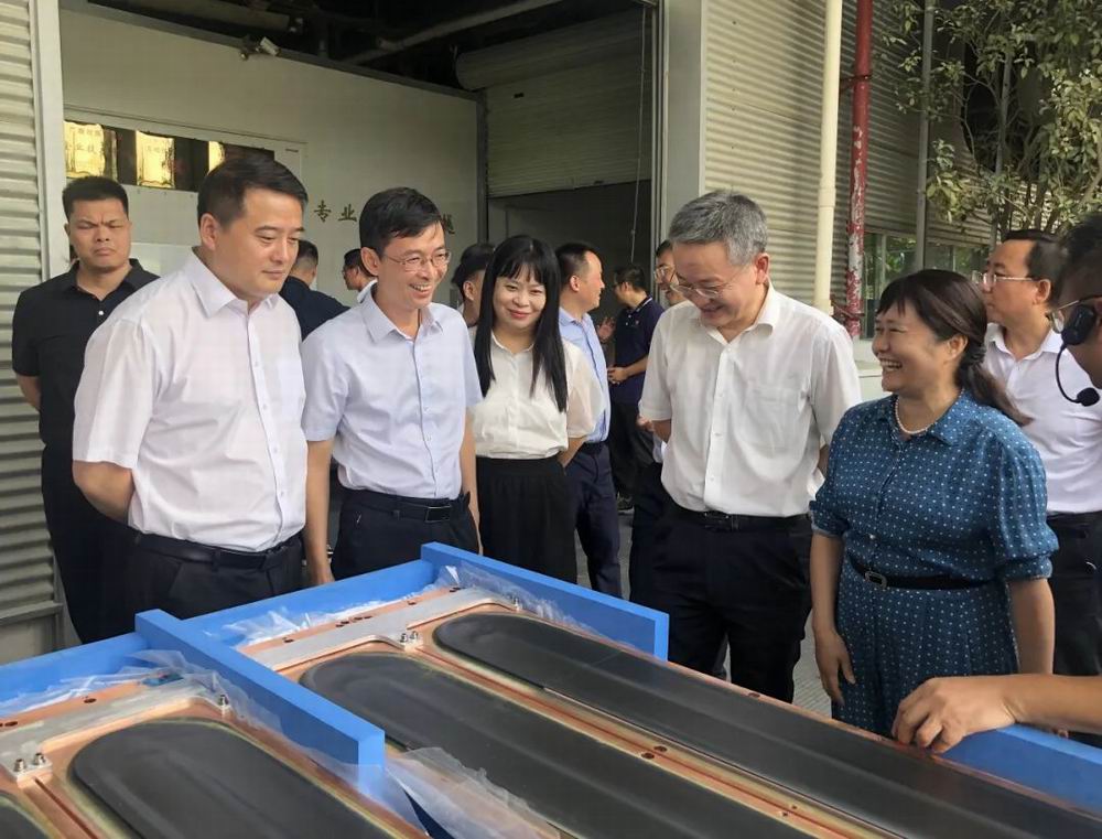 中国工程院院士专家团光临集团旗下晶联光电调研调查