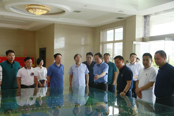 市政协副主席安石柱一行调研z6.com：加快企业创新和服务能力