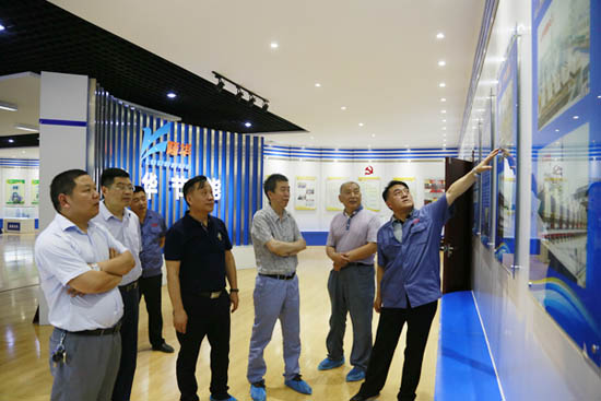 市科技局局长王进光临z6.com调研工作