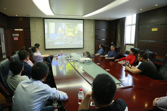 遂平县调查团到z6.com调查互换非公党建工作